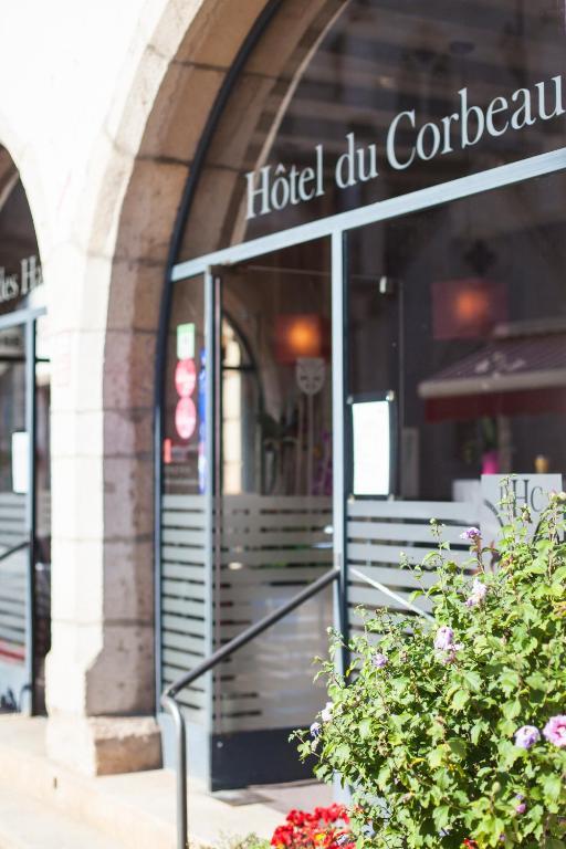 Le Corbeau Otel Auxonne Dış mekan fotoğraf