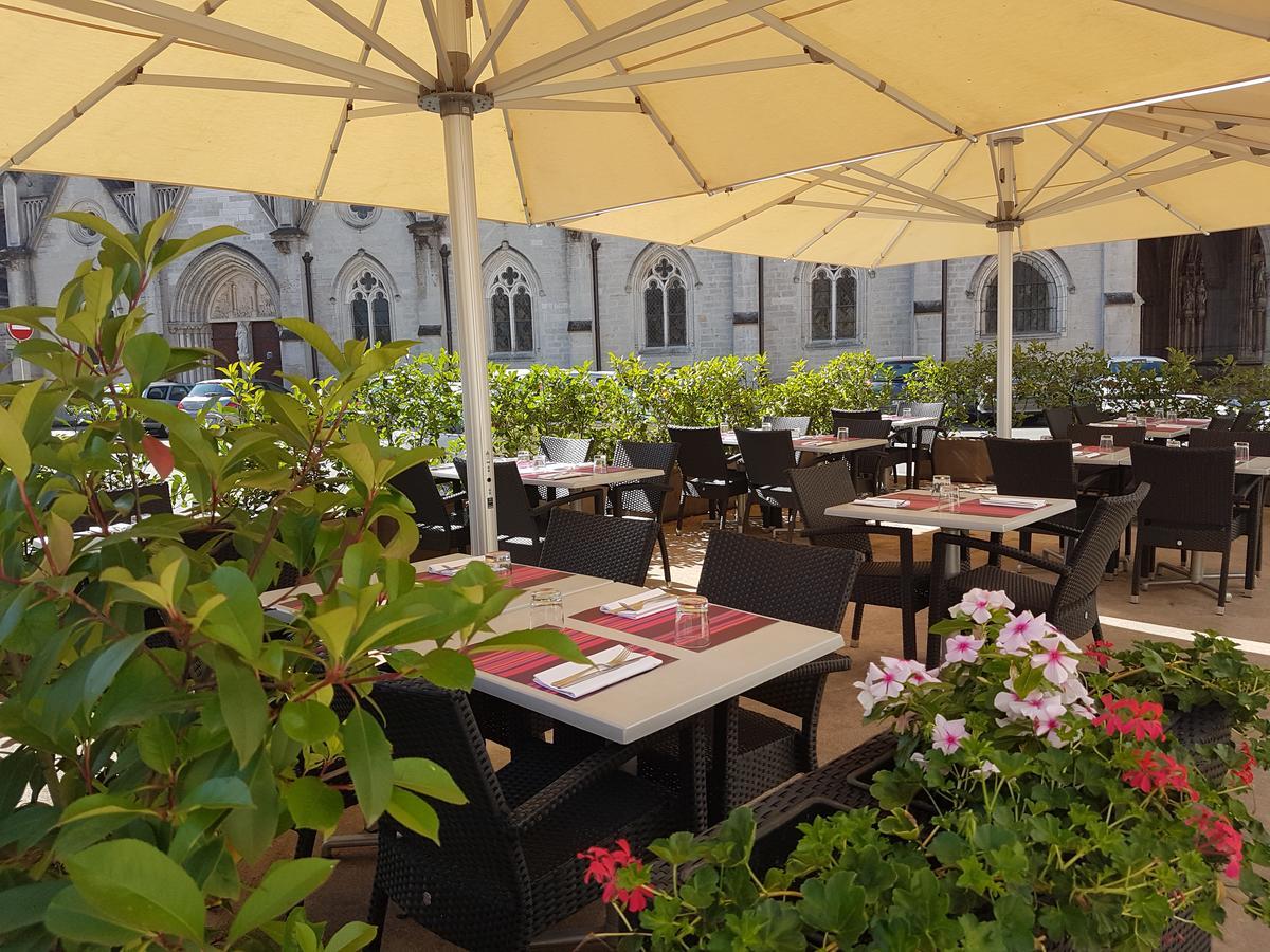 Le Corbeau Otel Auxonne Dış mekan fotoğraf